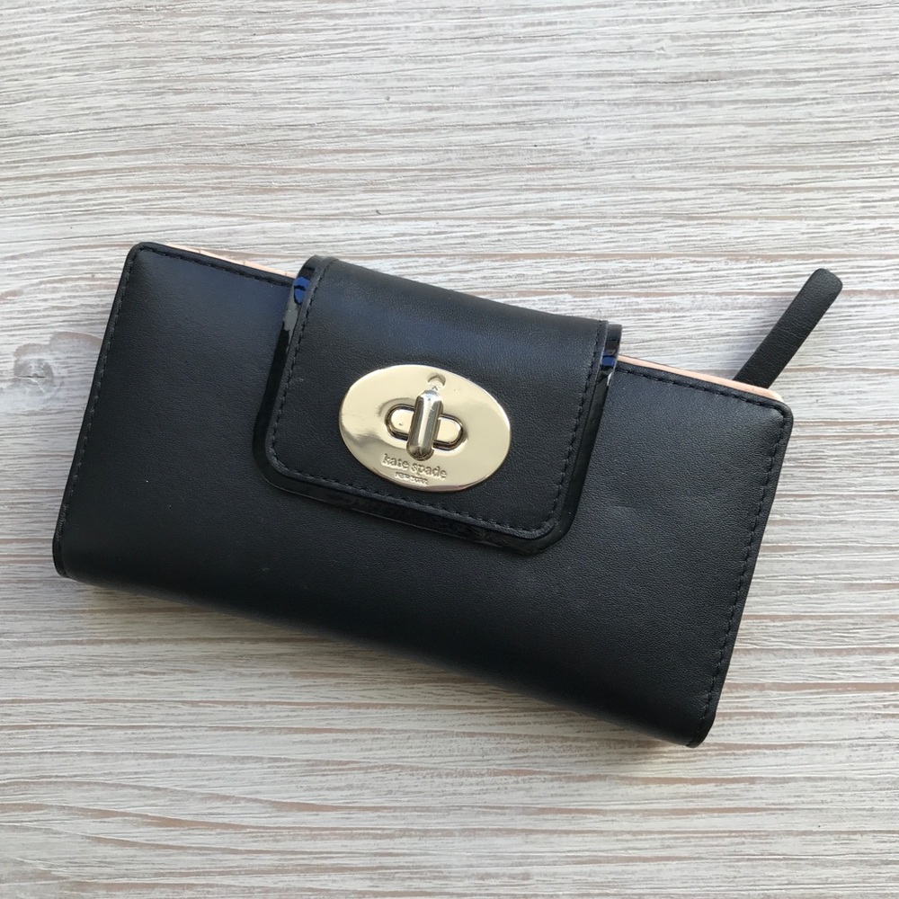 Black Kate Spade Wallet